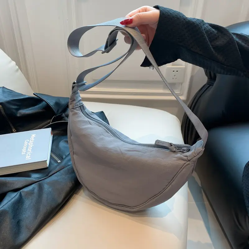 Nylon Crossbody Bag Women Lightweight Casual Shoulder Bag - Image 8