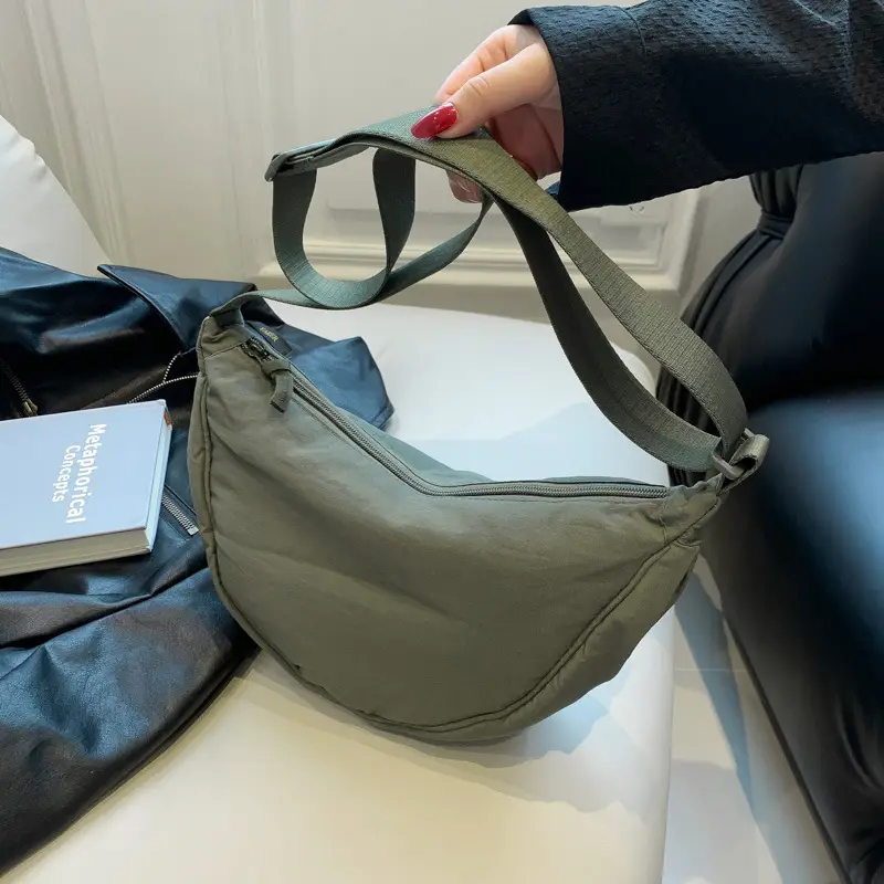 Nylon Crossbody Bag Women Lightweight Casual Shoulder Bag - Image 9