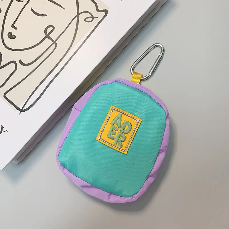 Cute Mini Bag Mushroom Coin Purse Headphone Bag Portable Hook Storage Coin Small School Bag Mobile Phone Pendant Short Rope — feature 17