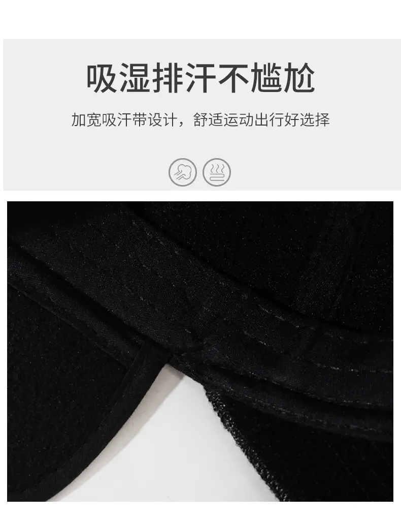 Elderly Men Grey Beanie Cap with Ear Protection — feature 3