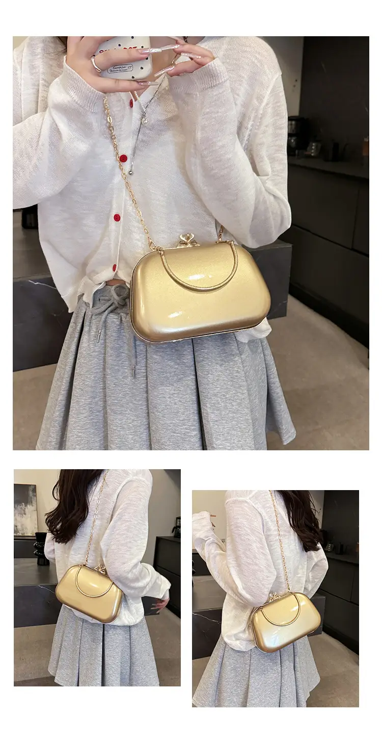 Red Mirror PU Handbag for Women 2025 — feature 14