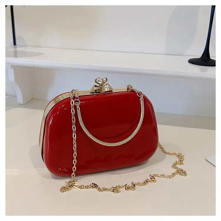 Red Mirror PU Handbag for Women 2025 — feature 18