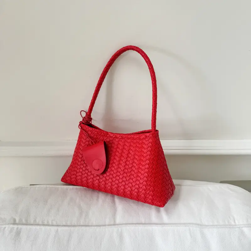 Retro Woven Commuter Bag Women Shoulder Bag 2025 - Image 3