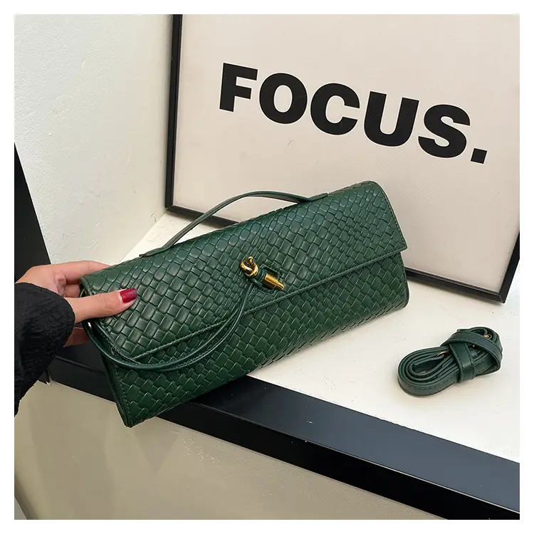 Green Woven Crossbody Bag for Women 2026 — feature 11