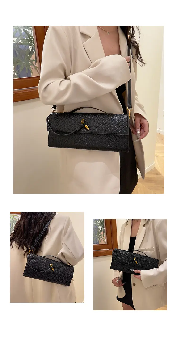 Green Woven Crossbody Bag for Women 2026 — feature 6