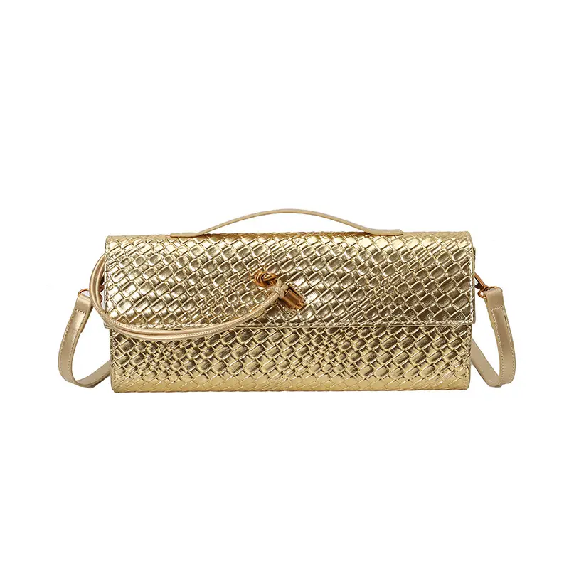 Green Woven Crossbody Bag for Women 2026 - Image 2
