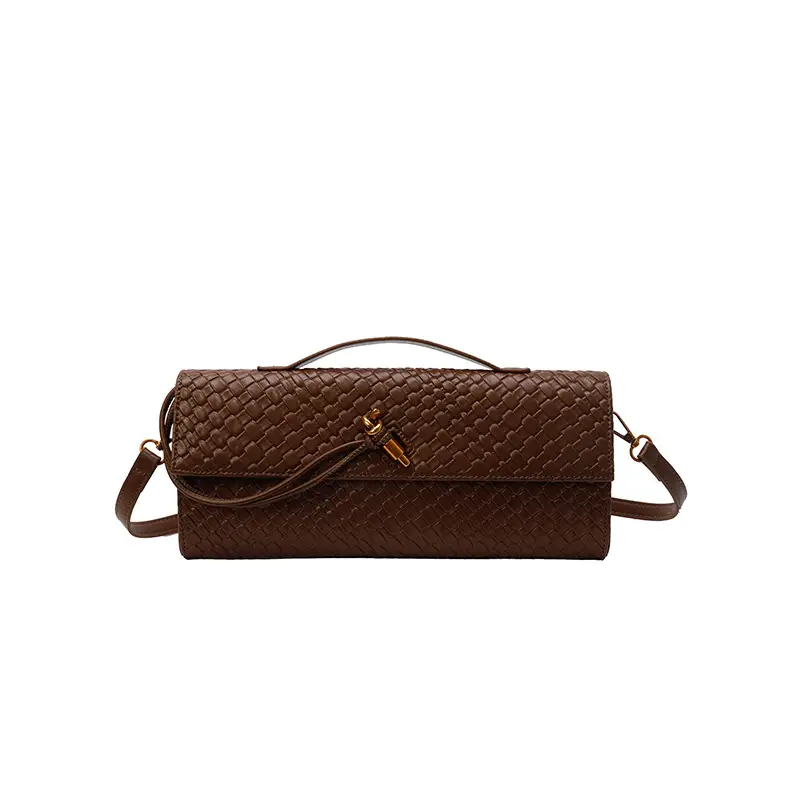 Green Woven Crossbody Bag for Women 2026 - Image 3