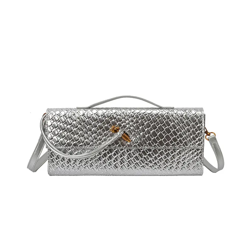 Green Woven Crossbody Bag for Women 2026 - Image 7