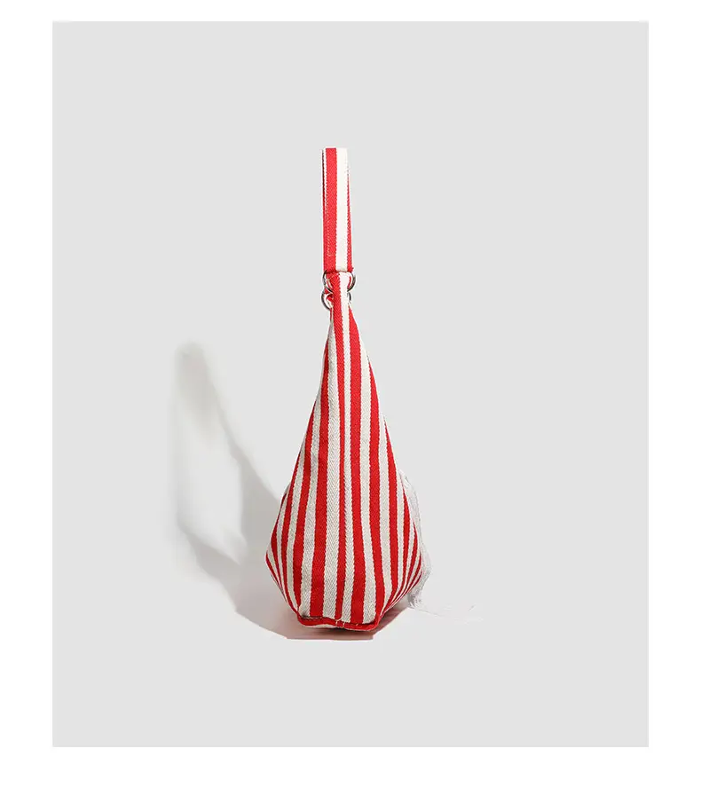 Red Striped Women's Shoulder Bag 2026 New Korean Style — feature 19