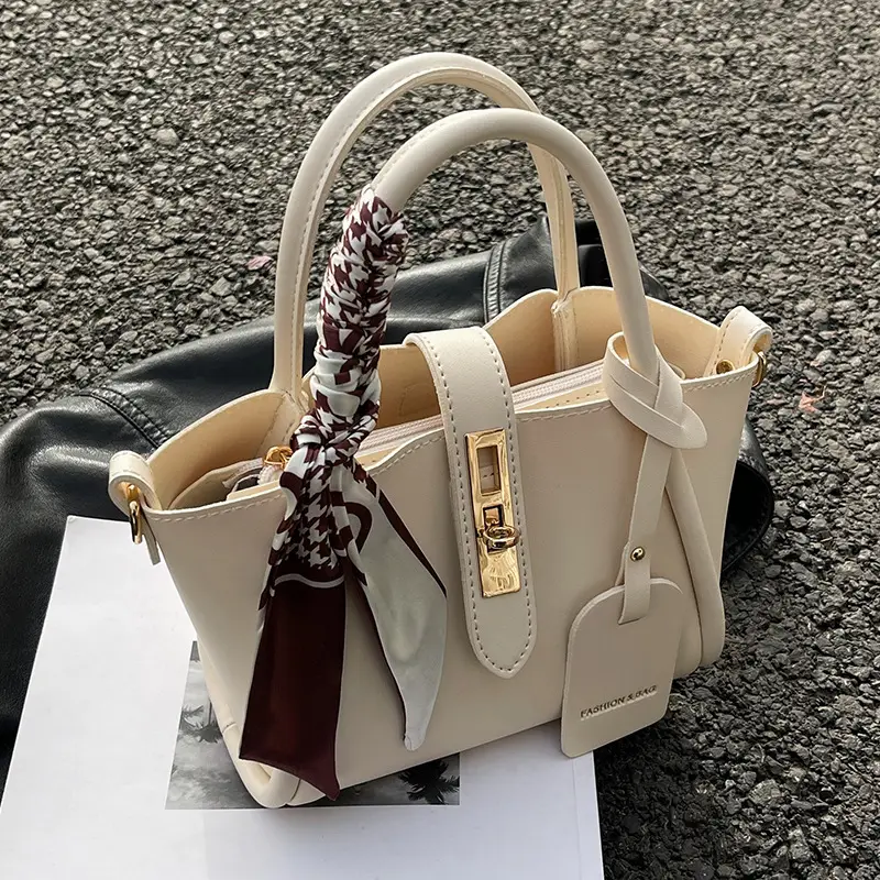 Stylish Cream Textured Shoulder Bag for Women