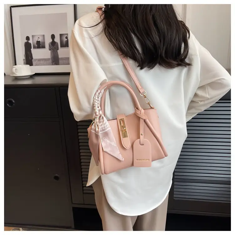 Stylish Cream Textured Shoulder Bag for Women — feature 17