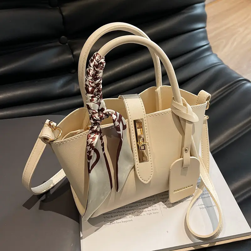 Stylish Cream Textured Shoulder Bag for Women