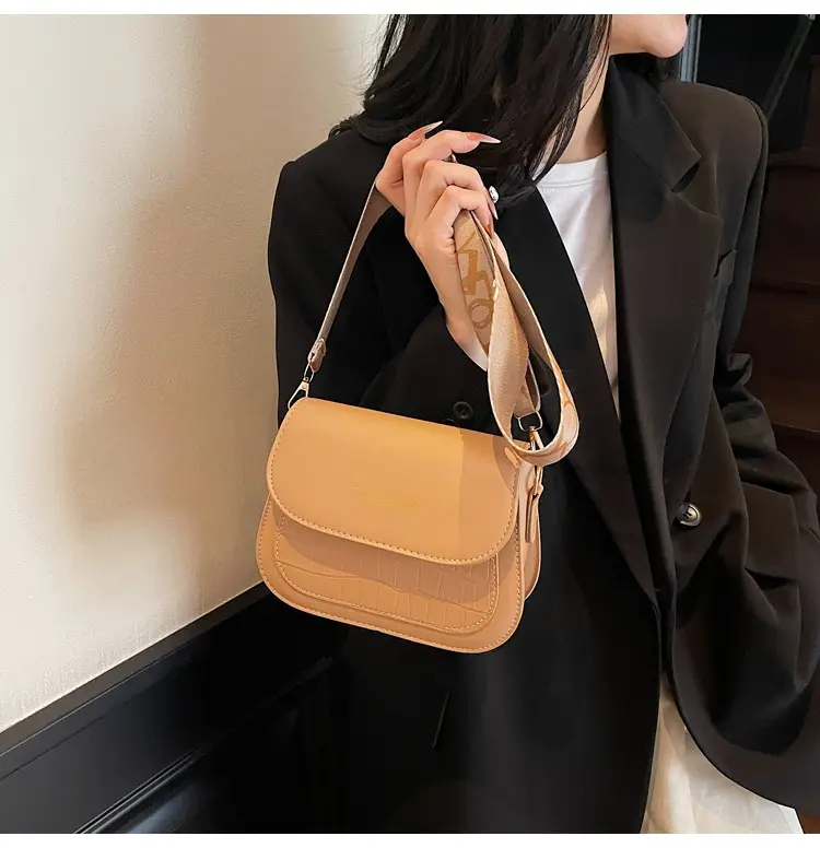Frosted Crossbody Bag Women Korean Style Tan 2025 — feature 15