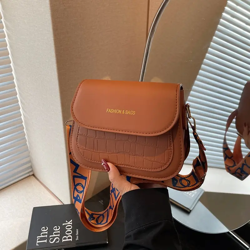 Frosted Crossbody Bag Women Korean Style Tan 2025 - Image 4