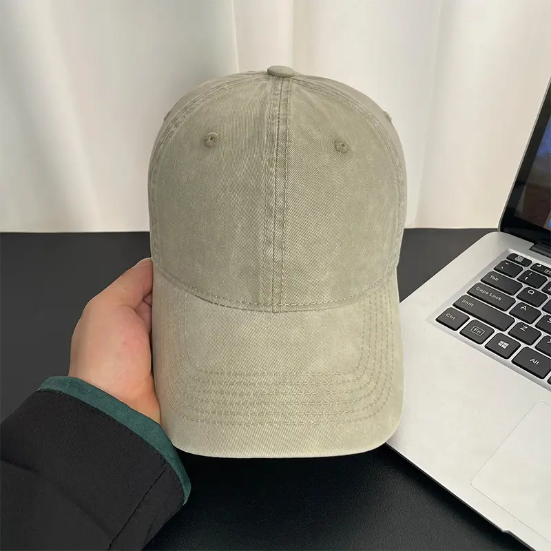 Women's Black Washed Baseball Cap 44x60cm — feature 7
