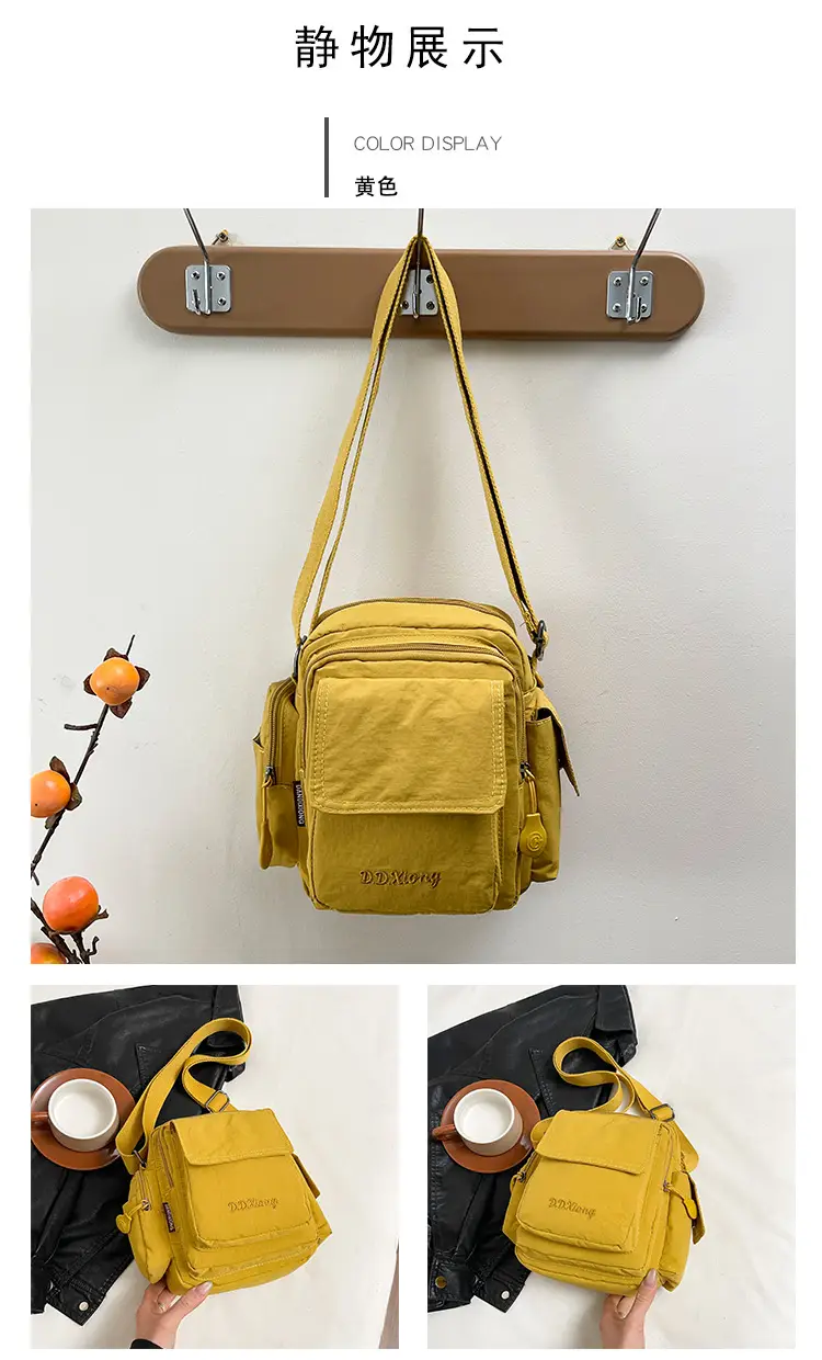 Women's 2026 Large Crossbody Bag with Multiple Pockets — feature 13