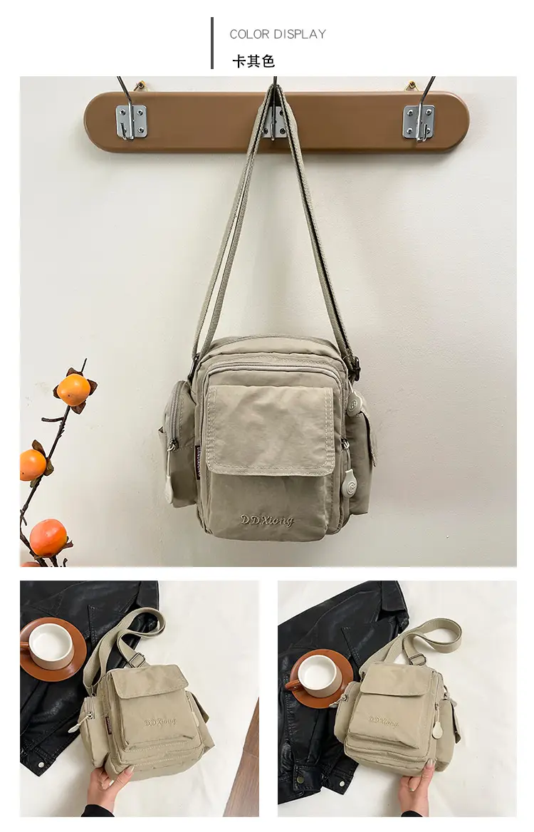 Women's 2026 Large Crossbody Bag with Multiple Pockets — feature 14