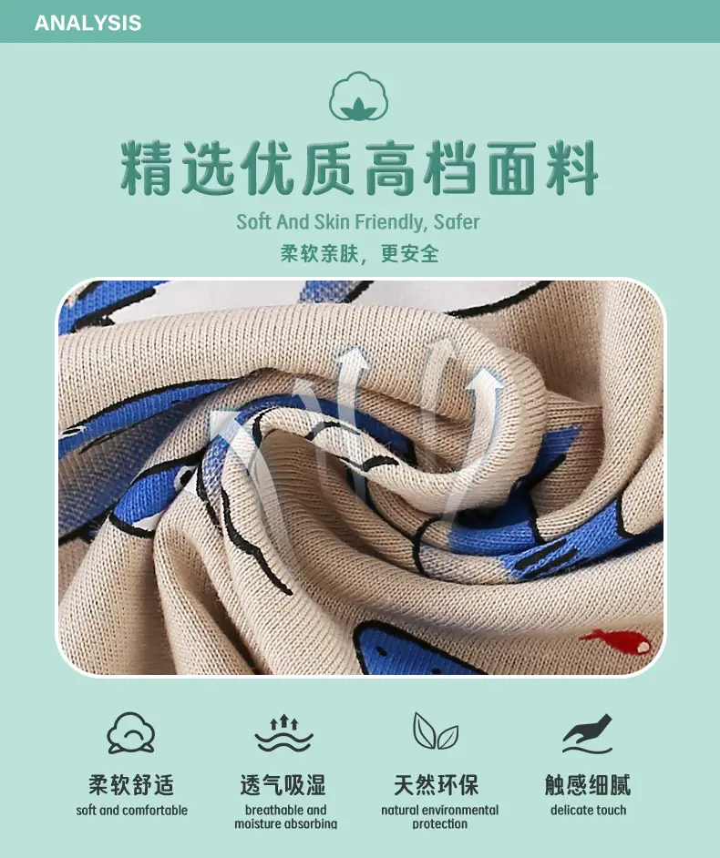 Forest Kingdom Kids T-Shirt Blue Dolphin Print — feature 6