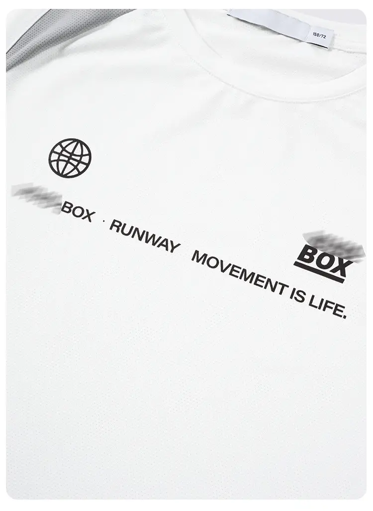 Kids Mesh Cool T-Shirt White Box Ray — feature 13