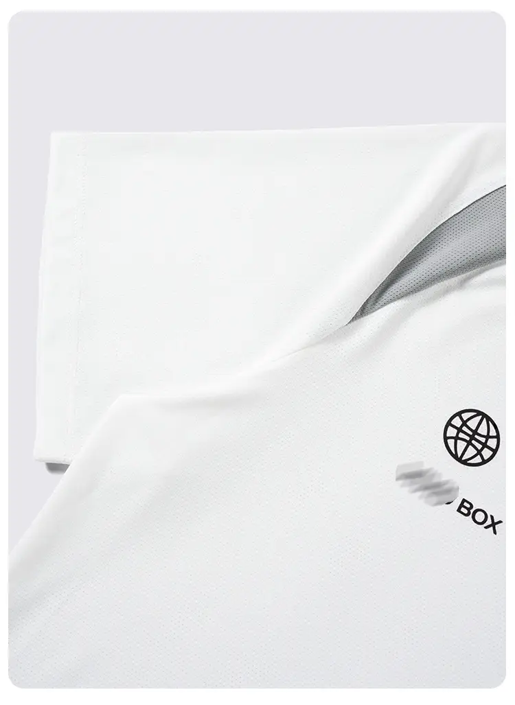 Kids Mesh Cool T-Shirt White Box Ray — feature 14