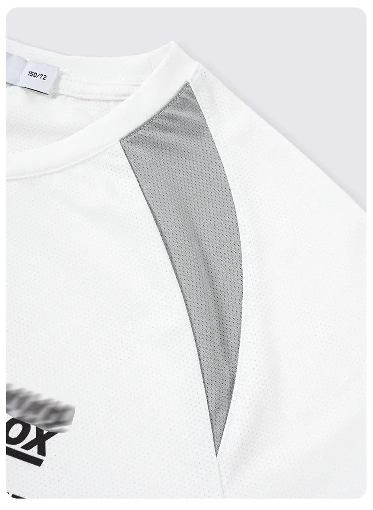 Kids Mesh Cool T-Shirt White Box Ray — feature 15