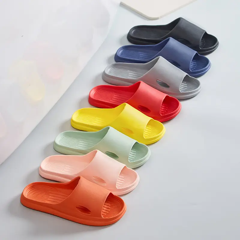 Indoor Home Slippers for Men Eva Household Thick-Soled Slippers for Couples Bathing Non-Slip Anti-Odor Comfortable Lightweight Sandals for Women - Image 11