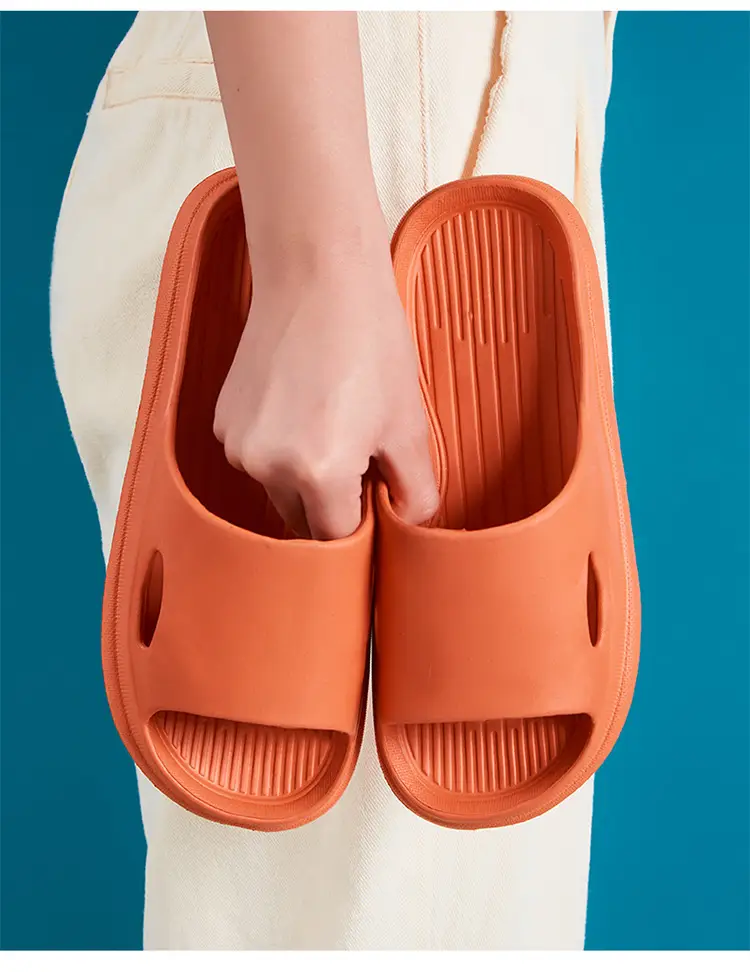 Indoor Home Slippers for Men Eva Household Thick-Soled Slippers for Couples Bathing Non-Slip Anti-Odor Comfortable Lightweight Sandals for Women — feature 19