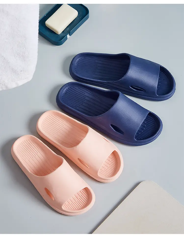 Indoor Home Slippers for Men Eva Household Thick-Soled Slippers for Couples Bathing Non-Slip Anti-Odor Comfortable Lightweight Sandals for Women — feature 20