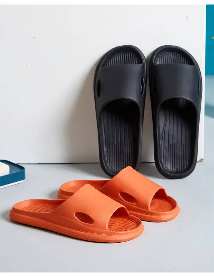 Indoor Home Slippers for Men Eva Household Thick-Soled Slippers for Couples Bathing Non-Slip Anti-Odor Comfortable Lightweight Sandals for Women — feature 22