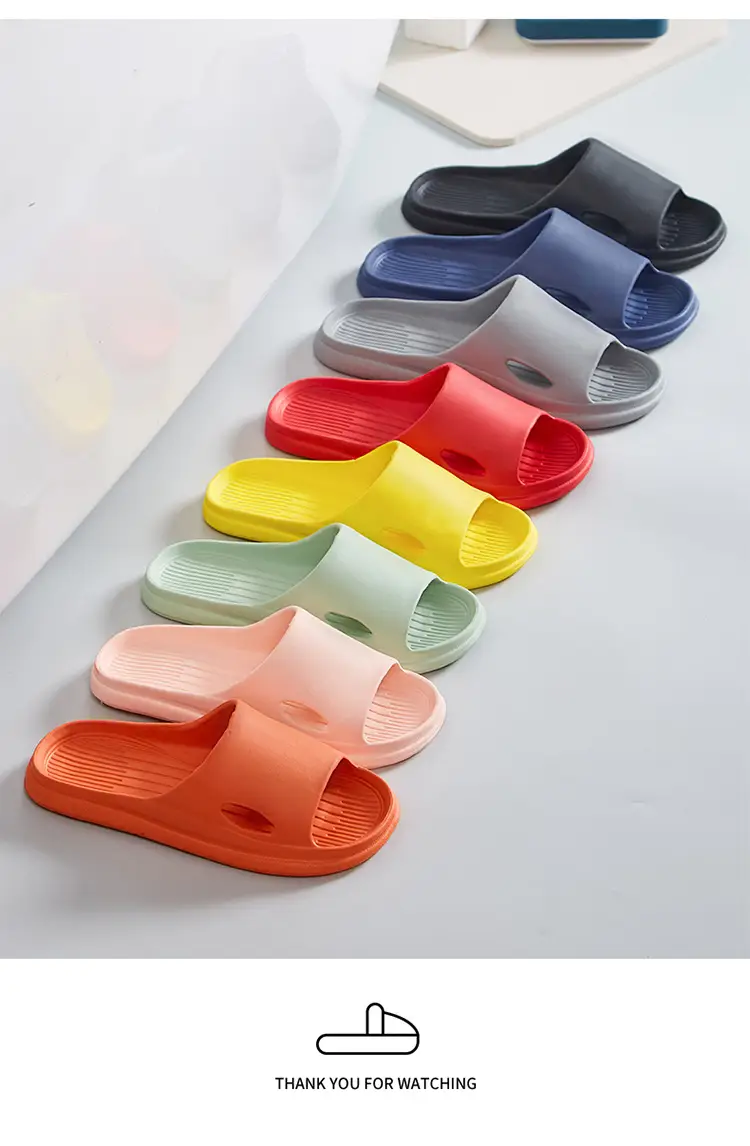Indoor Home Slippers for Men Eva Household Thick-Soled Slippers for Couples Bathing Non-Slip Anti-Odor Comfortable Lightweight Sandals for Women — feature 23
