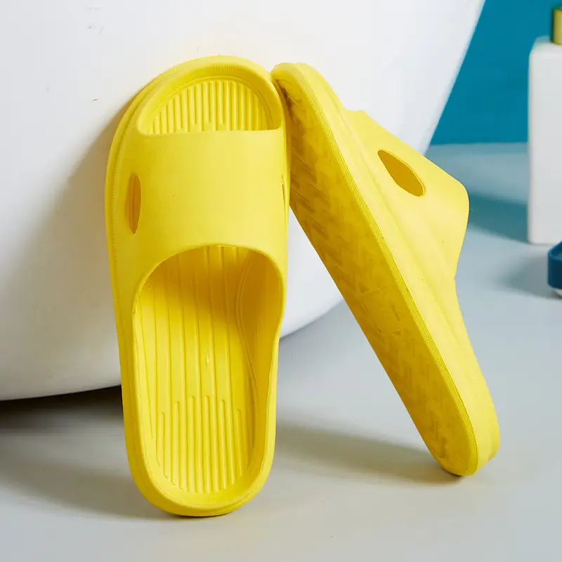 Indoor Home Slippers for Men Eva Household Thick-Soled Slippers for Couples Bathing Non-Slip Anti-Odor Comfortable Lightweight Sandals for Women - Image 3