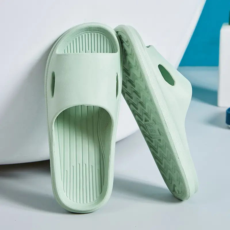 Indoor Home Slippers for Men Eva Household Thick-Soled Slippers for Couples Bathing Non-Slip Anti-Odor Comfortable Lightweight Sandals for Women - Image 5