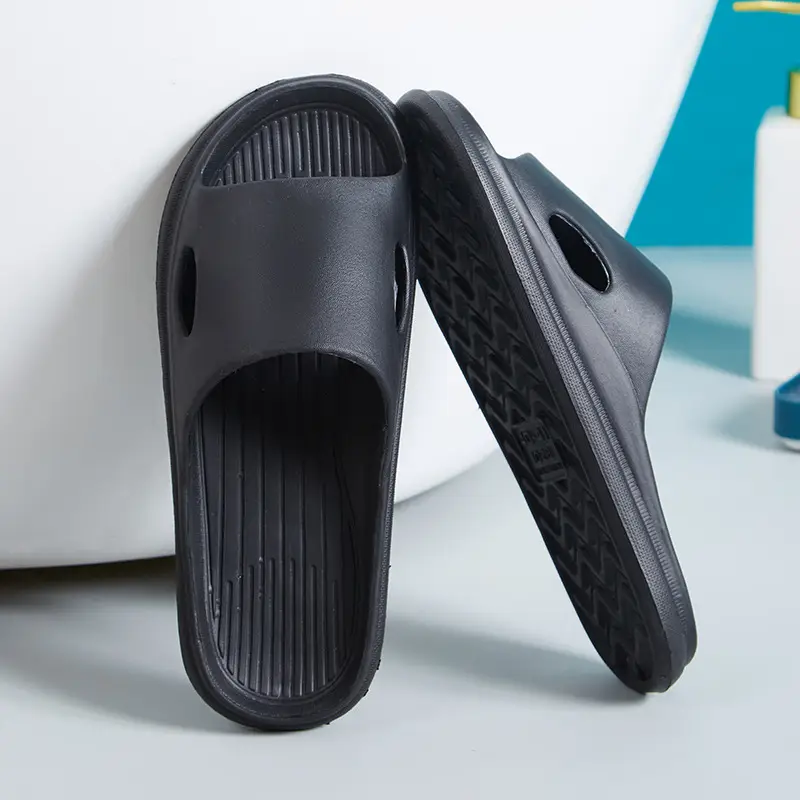 Indoor Home Slippers for Men Eva Household Thick-Soled Slippers for Couples Bathing Non-Slip Anti-Odor Comfortable Lightweight Sandals for Women - Image 6