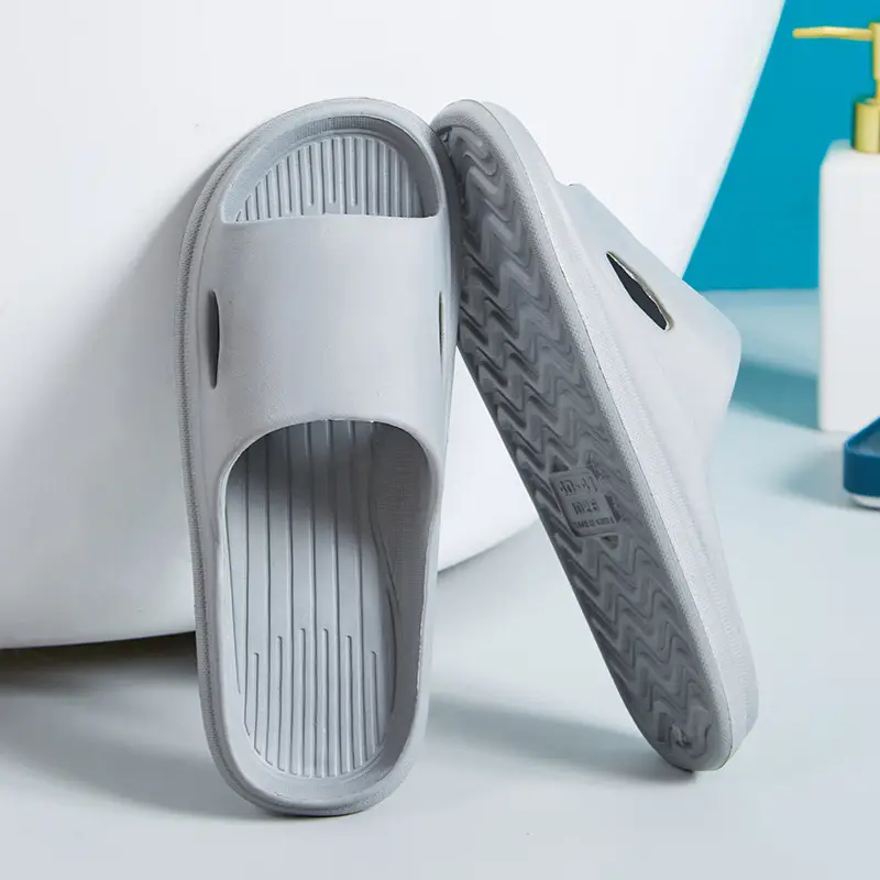 Indoor Home Slippers for Men Eva Household Thick-Soled Slippers for Couples Bathing Non-Slip Anti-Odor Comfortable Lightweight Sandals for Women - Image 7