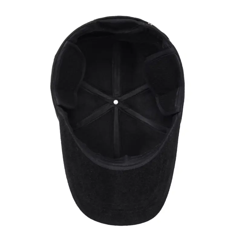 Warm Fleece Lined Baseball Cap for Men - Image 6