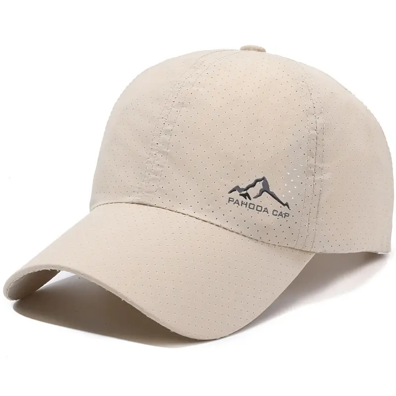 Black Quick-Dry Sports Running Cap Sun Protection - Image 4