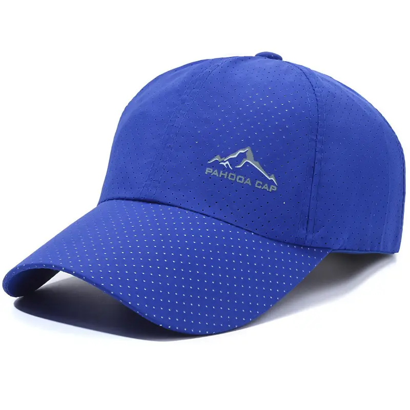 Black Quick-Dry Sports Running Cap Sun Protection - Image 5