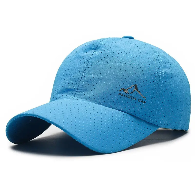 Black Quick-Dry Sports Running Cap Sun Protection - Image 6