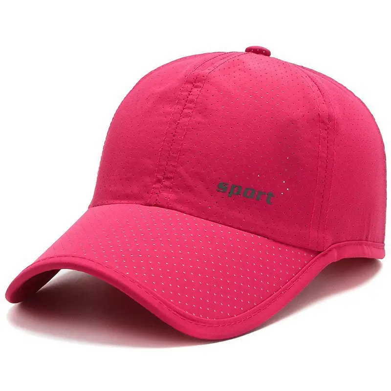 Pink Baseball Cap Women Outdoor Sun Protection Visor — feature 12