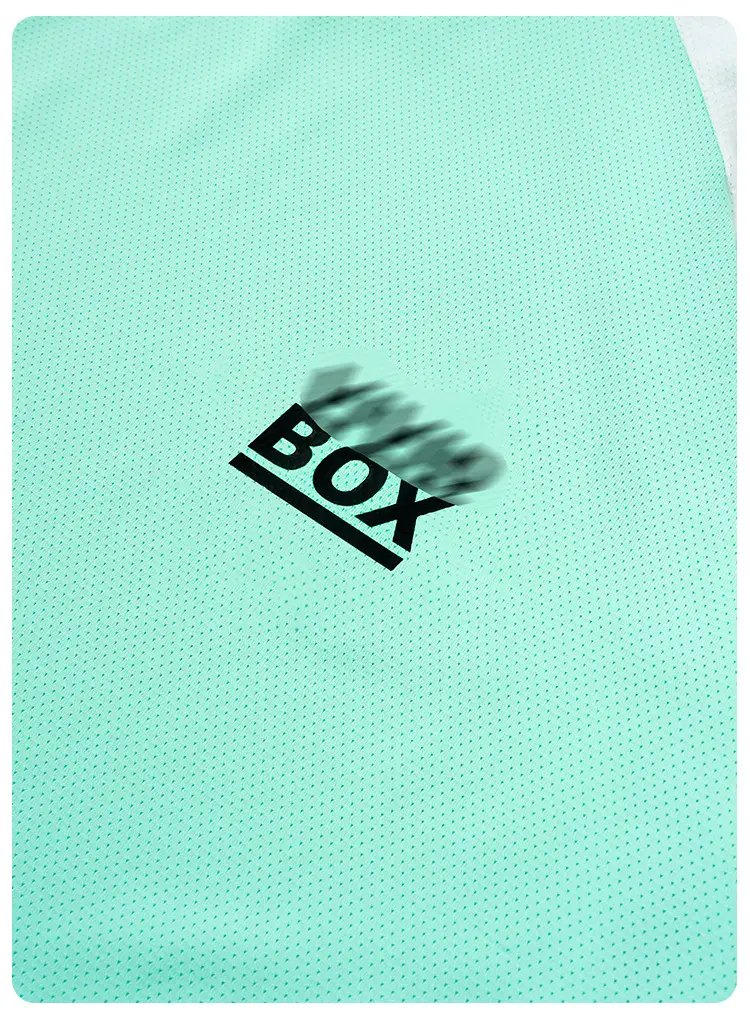 Kids Cotton T-Shirt Mint Green Quick-Dry Sporty Design — feature 14