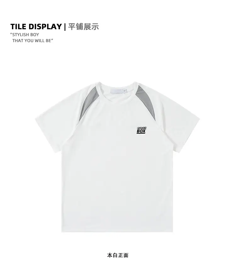 Kids Cotton T-Shirt Mint Green Quick-Dry Sporty Design — feature 8