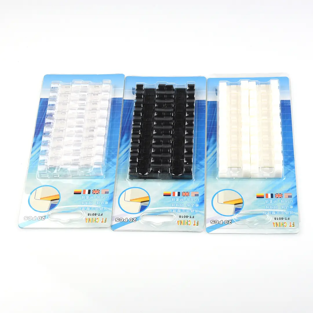 Wire Fixing Clip, Cable Clip, Network Cable Storage Organizer, Data Cable Clip, Cable Management Cable Fixer, 20 Pieces, 43g