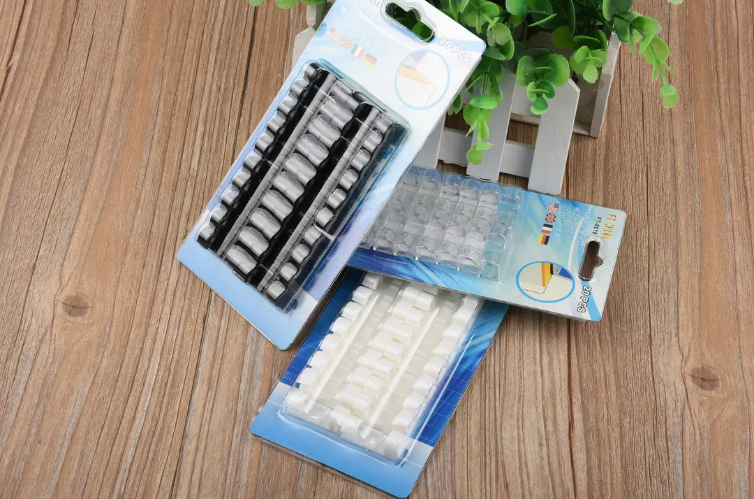 Wire Fixing Clip, Cable Clip, Network Cable Storage Organizer, Data Cable Clip, Cable Management Cable Fixer, 20 Pieces, 43g — feature 9