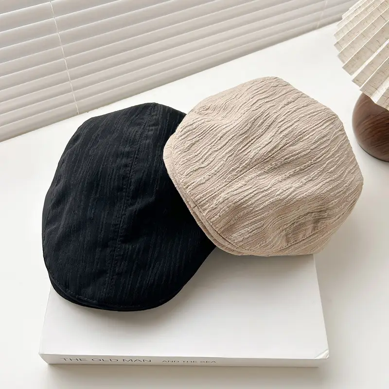Japanese Bubble Twill Forward Cap with Short Brim - Image 7
