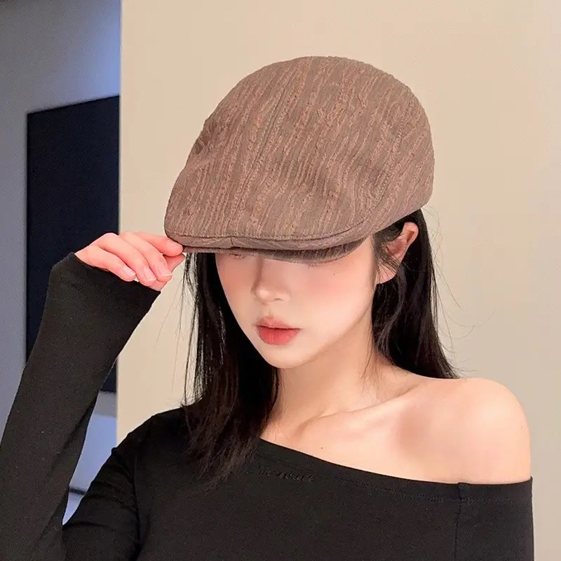 Japanese Bubble Twill Forward Cap with Short Brim - Image 8