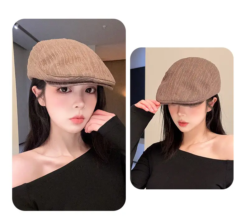 Japanese Bubble Twill Forward Cap with Short Brim — feature 2