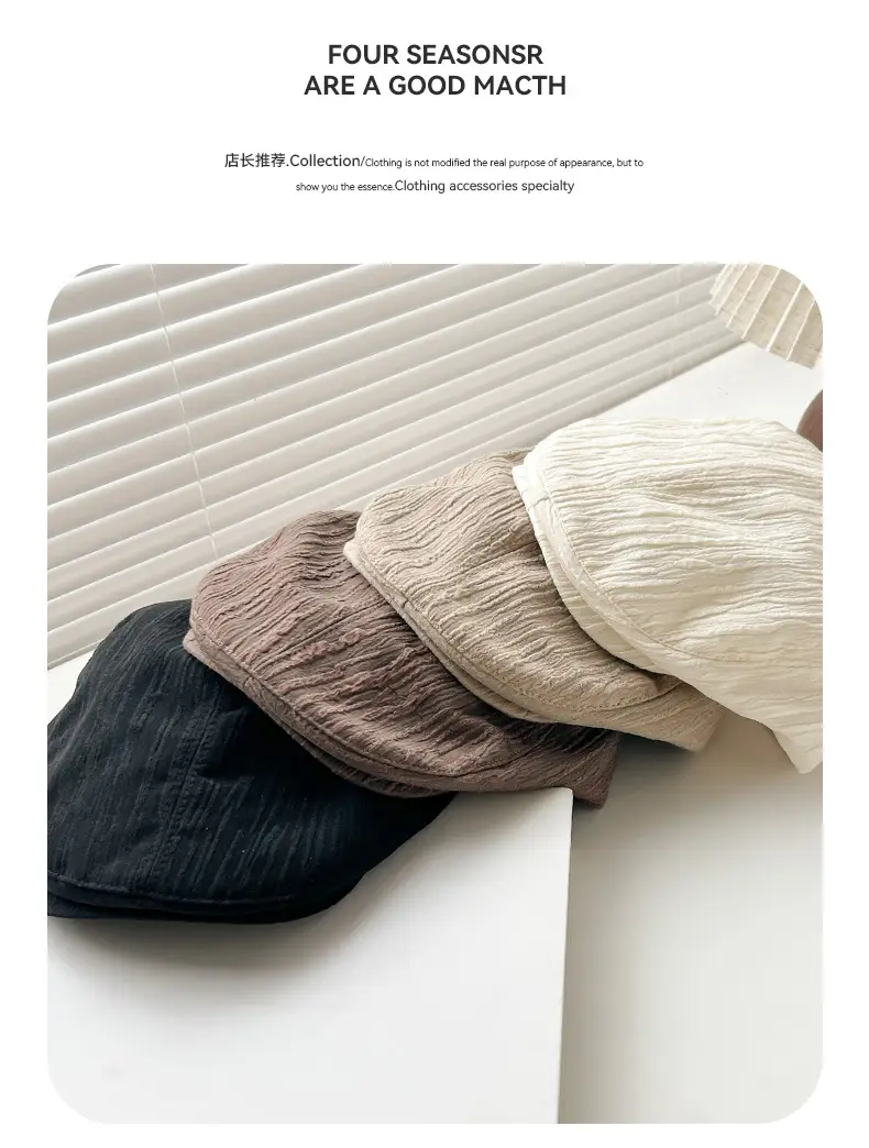 Japanese Bubble Twill Forward Cap with Short Brim — feature 3