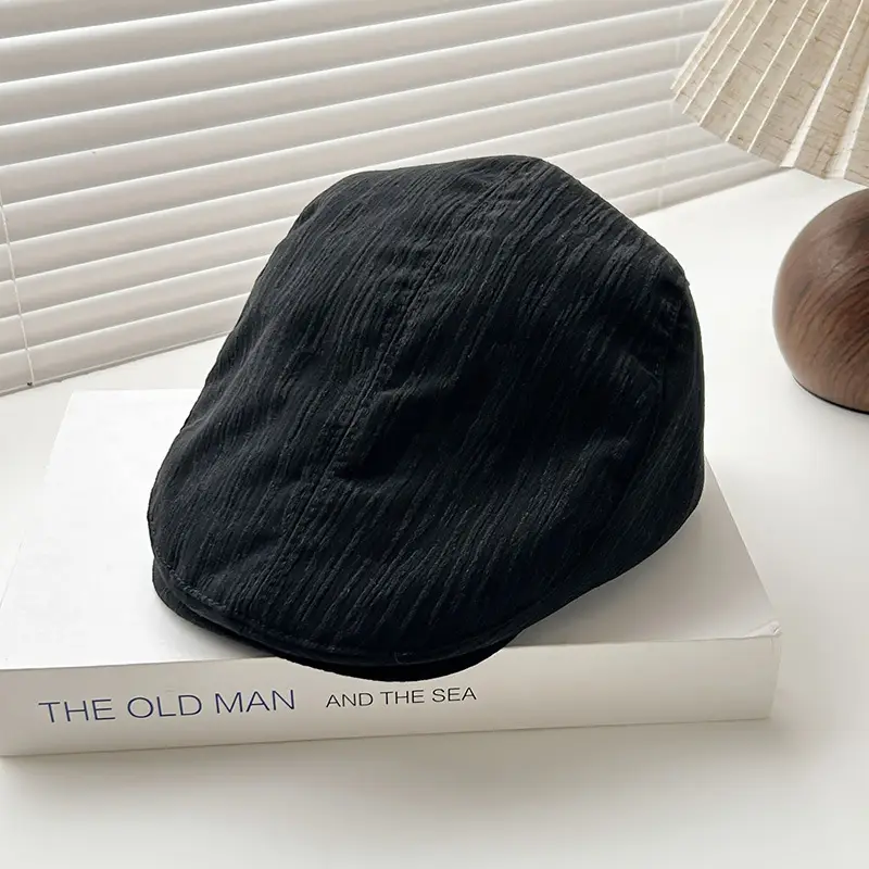 Japanese Bubble Twill Forward Cap with Short Brim - Image 2