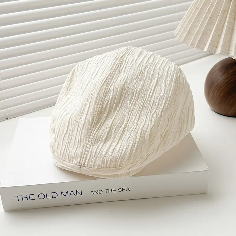 Japanese Bubble Twill Forward Cap with Short Brim - Image 3