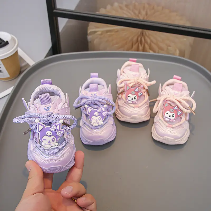 2025 Spring and Autumn New Single Toddler Beginner Baby Shoes 1-2 Years Old Baby Shoes Soft Sole Anti-Slip Sports Shoes - Image 4